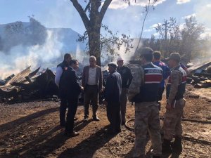 Şavşat’taki yangının ardından