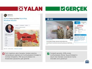 Barış Pınarı Harekatı'nı çarpıtmak için "üst üste montaj" yaptılar