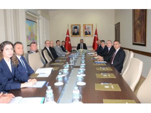 Üniversite güvenlik koordinasyon toplantısı yapıldı