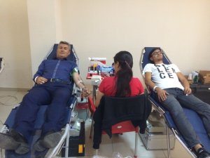 Karapınar'da kan bağışı