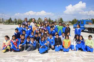 Beyşehir'de Gölü sahilinde temizlik seferberliği