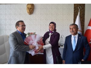 Muhtarlardan Başkan Kazgan’a ziyaret