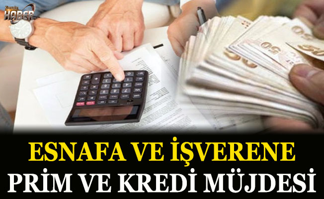 Esnafa ve işverene prim-kredi müjdesi