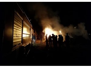 Van’da 5 katlı binada yangın çıktı