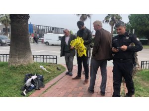 Samsun’da şüpheli çanta paniği