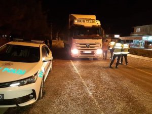 Şuhut’ta sürücülere yönelik alkol denetimi