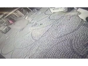 Balkondan atlayan kadını böyle tutmaya çalıştı