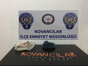 Elazığ’da uyuşturucu operasyonu: 2 gözaltı