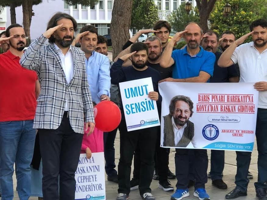 Baysal operasyon bölgesine görevli gitti