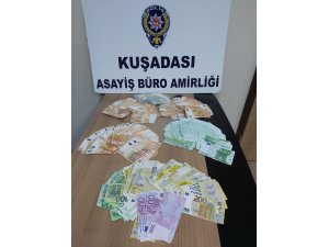 Kuşadası’nda telefon dolandırıcılığına suçüstü