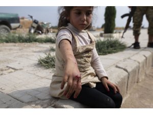 Tel Abyad'da YPG/PKK'nın eve döşediği mayın patladı: 3 sivil yaralandı