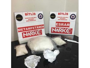Bitlis’te uyuşturucu operasyonu