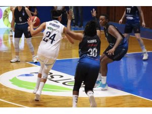Kadınlar Basketbol Süper Ligi: Hatay BŞ.BLD: 97 - Canik Belediyespor: 58