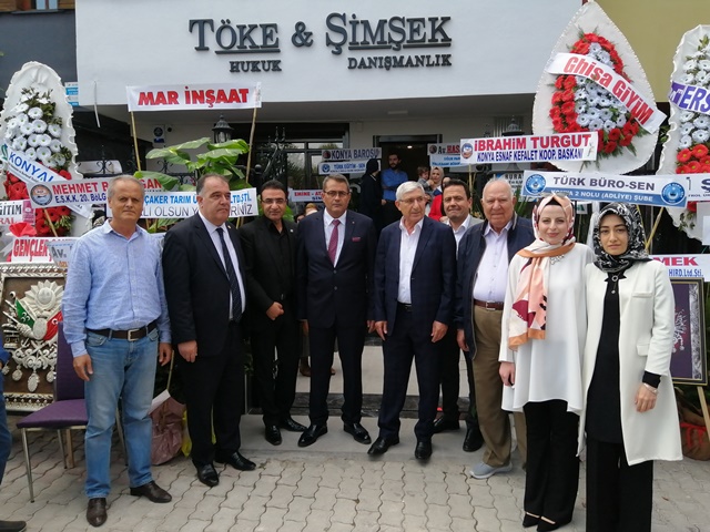 Töke- Şimşek Hukuk Bürosu dualarla hizmete girdi