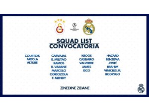 Real Madrid’de Modric ve Bale, Galatasaray’a karşı yok