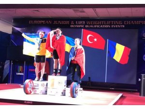 Aydınlı Milli Halterci Avrupa Şampiyonu oldu