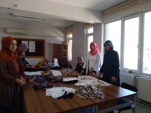 Ulaş'ta dikim kursu açıldı