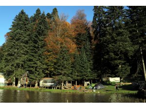 Düzce yaylaları sonbahar manzarasıyla büyülüyor