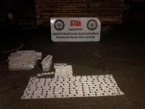 Gaziantep’te 660 paket kaçak sigara ele geçirildi