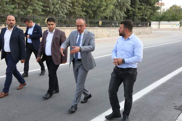 Meram’da Yorgancı Caddesi asfalt çalışmaları da tamamlandı