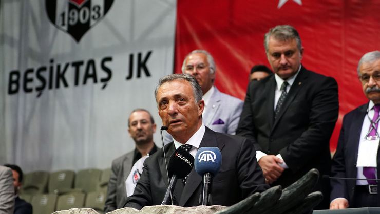 Beşiktaş'ın 34. başkanı Ahmet Nur Çebi