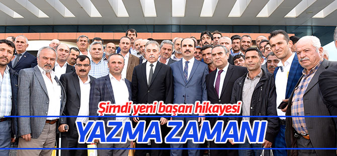 Vali Toprak ve Başkan Altay muhtarlarla buluştu