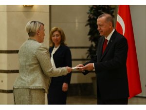 Cumhurbaşkanı Erdoğan, İrlanda Büyükelçisini kabul etti