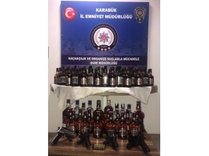 Karabük’te kaçak içki operasyonu