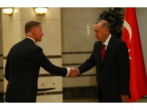 Cumhurbaşkanı Erdoğan, Finlandiya Büyükelçisini kabul etti