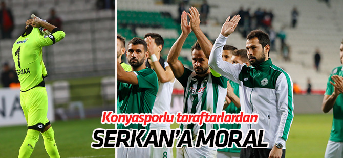 Serkan Kırıntılı'ya taraftarlardan moral
