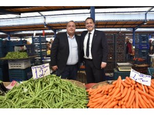 Başkan Dutlulu’dan pazarcı esnafına müjde