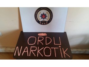 Ordu’da uyuşturucu operasyonları sürüyor