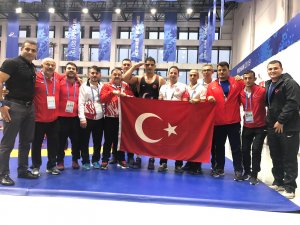 Taha Akgül'den altın madalya