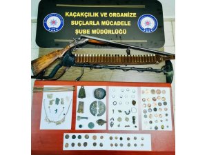 Bilecik’te tarihi eser kaçakçısı suçüstü yakalandı