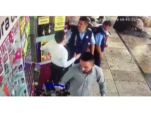 Zabıtadan esnafa "duba" dayağı