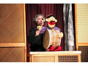 Beypazarı'nda öğrencilere kukla gösterisi