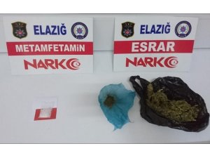 Elazığ’da uyuşturucu operasyonları: 9 tutuklama