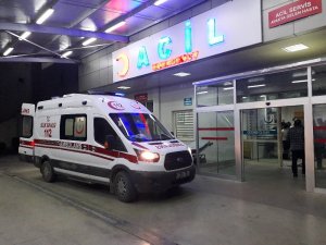 Engelli yayaya çarpıp kaçtı