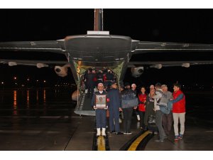 Şehit Altunok'un naaşı Kayseri'ye getirildi