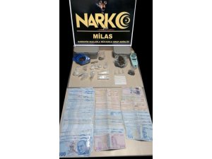 Milas’ta uyuşturucu operasyonu