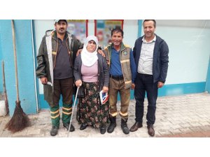 Yaşlı kadının kaybettiği 2 bin TL teslim edildi