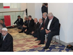 MHP Genel Merkezi’nde Turan İlteber Yalçın için mevlit okundu