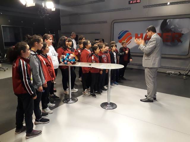 Boğaziçi Kolejinden Kontv’ye ziyaret