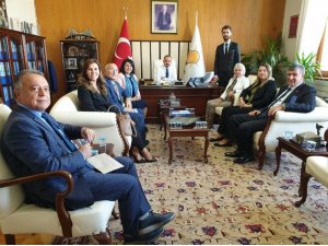 Çanakkale Belediye Meclis üyeleri Ankara’da