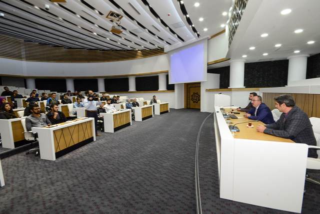 Başkan Kavuş, Geleceğin inşaat mühendislerini ağırladı