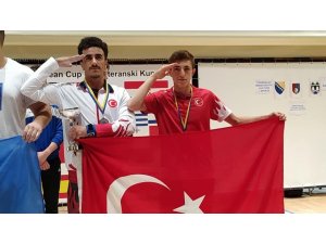 Vanlı halterci Bosna Hersek’ten madalyayla döndü