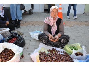 Simav kestanesi tezgahlardaki yerini aldı