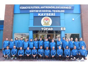 TFF Grassroots-C Lisans Antrenör Kursu Kayseri’de başladı