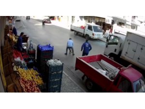 Esnaf, çocuğu ölümden böyle çekip aldı