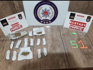 Niğde’de Uyuşturucu operasyon: 5 gözaltı